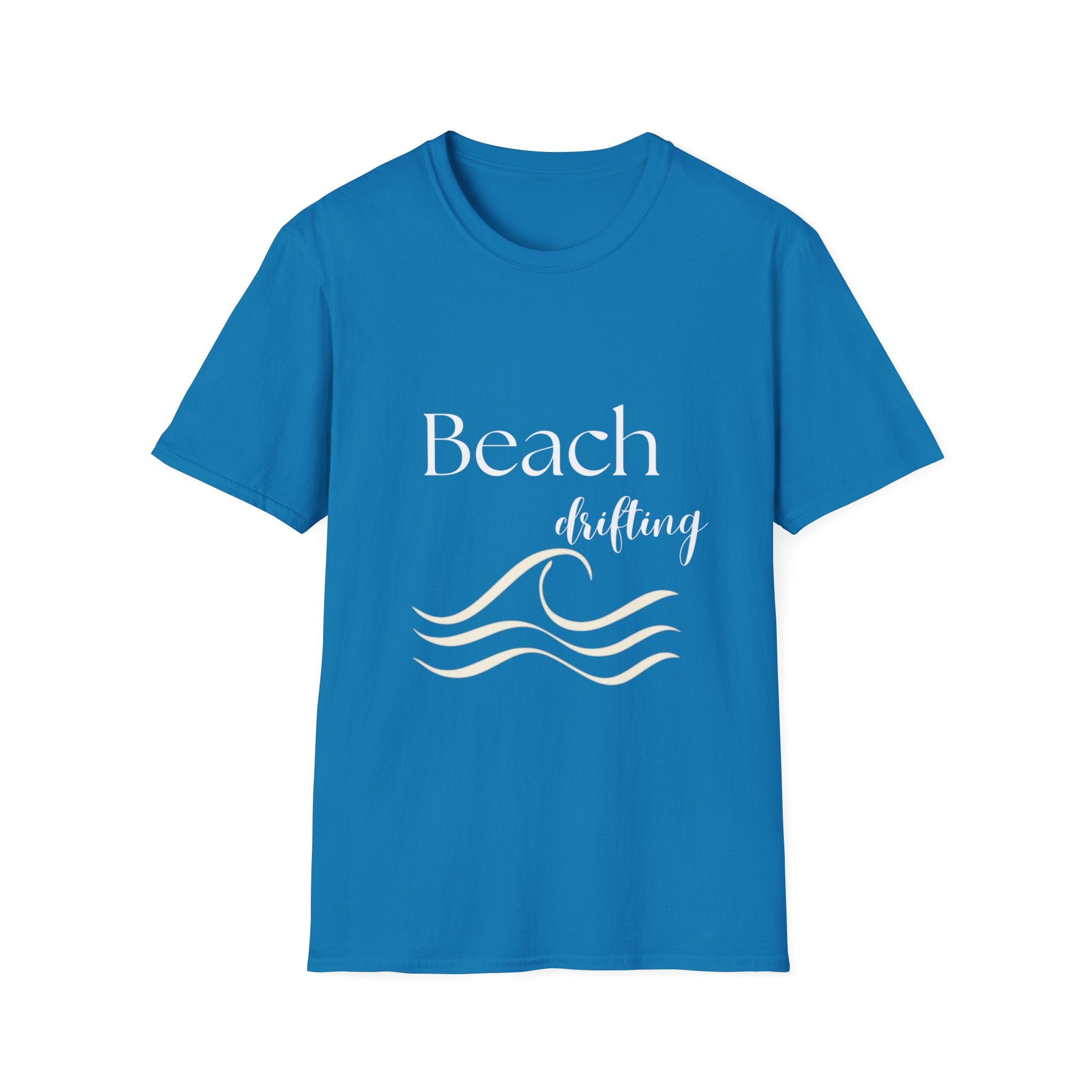 Beach Drifting T-Shirt — Coastal Wave Graphic Tee