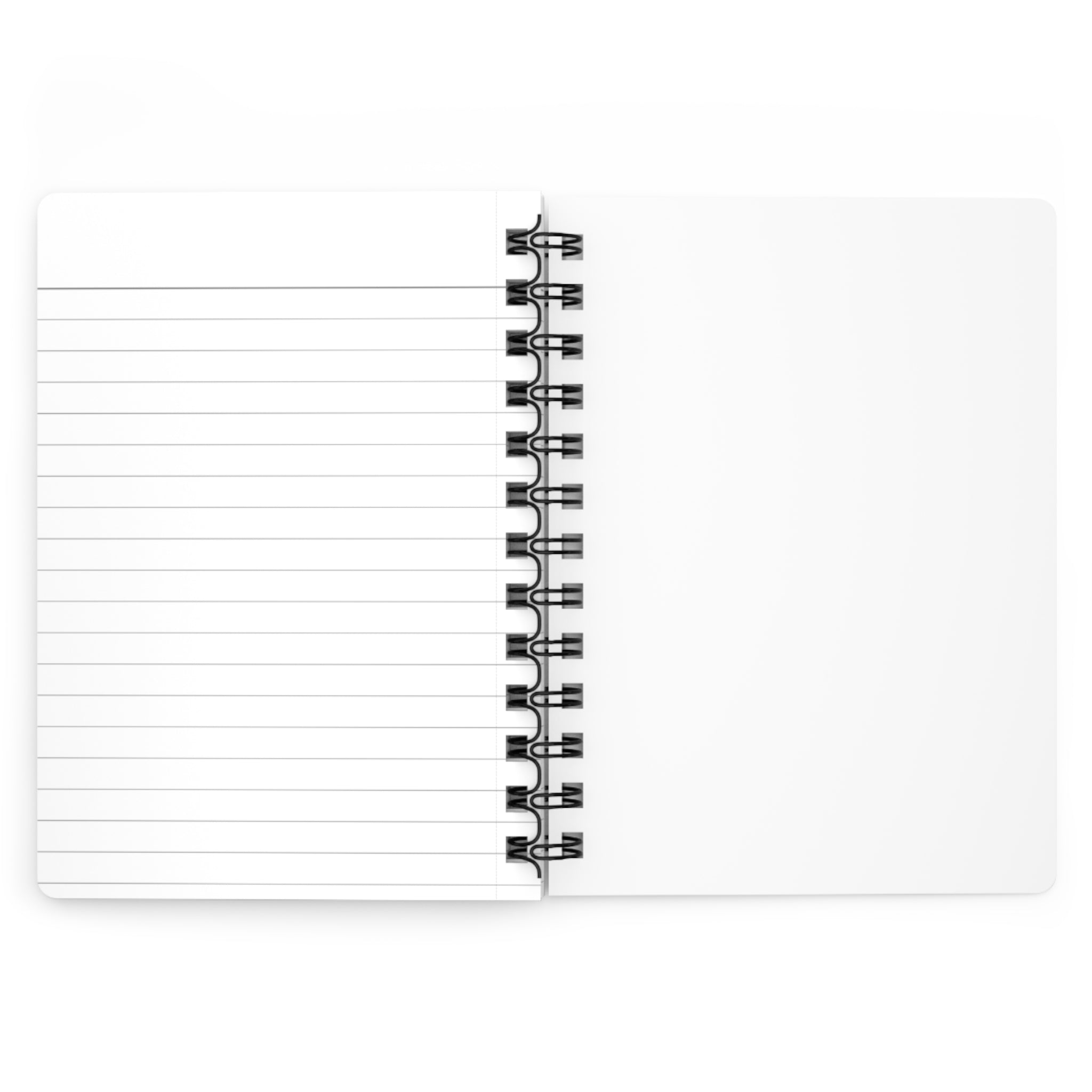 Books & Coffee Spiral Journal — Cozy Reading Notebook for Book Lovers