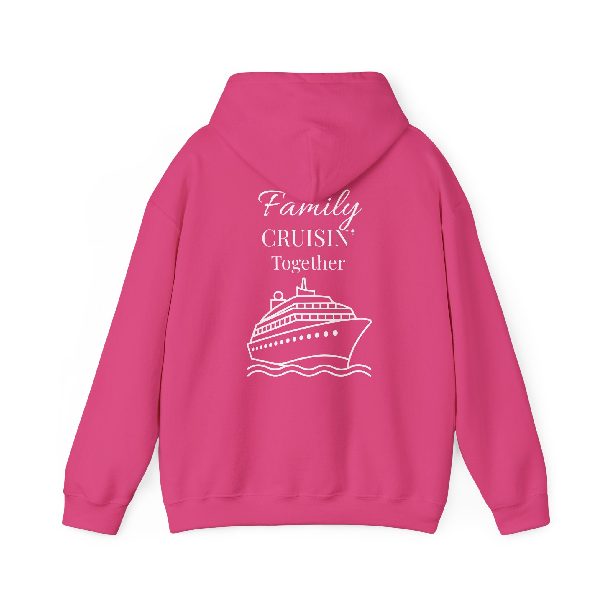 Cruise Family Hoodie – "Family Cruisin' Together" Graphic Hooded Sweatshirt