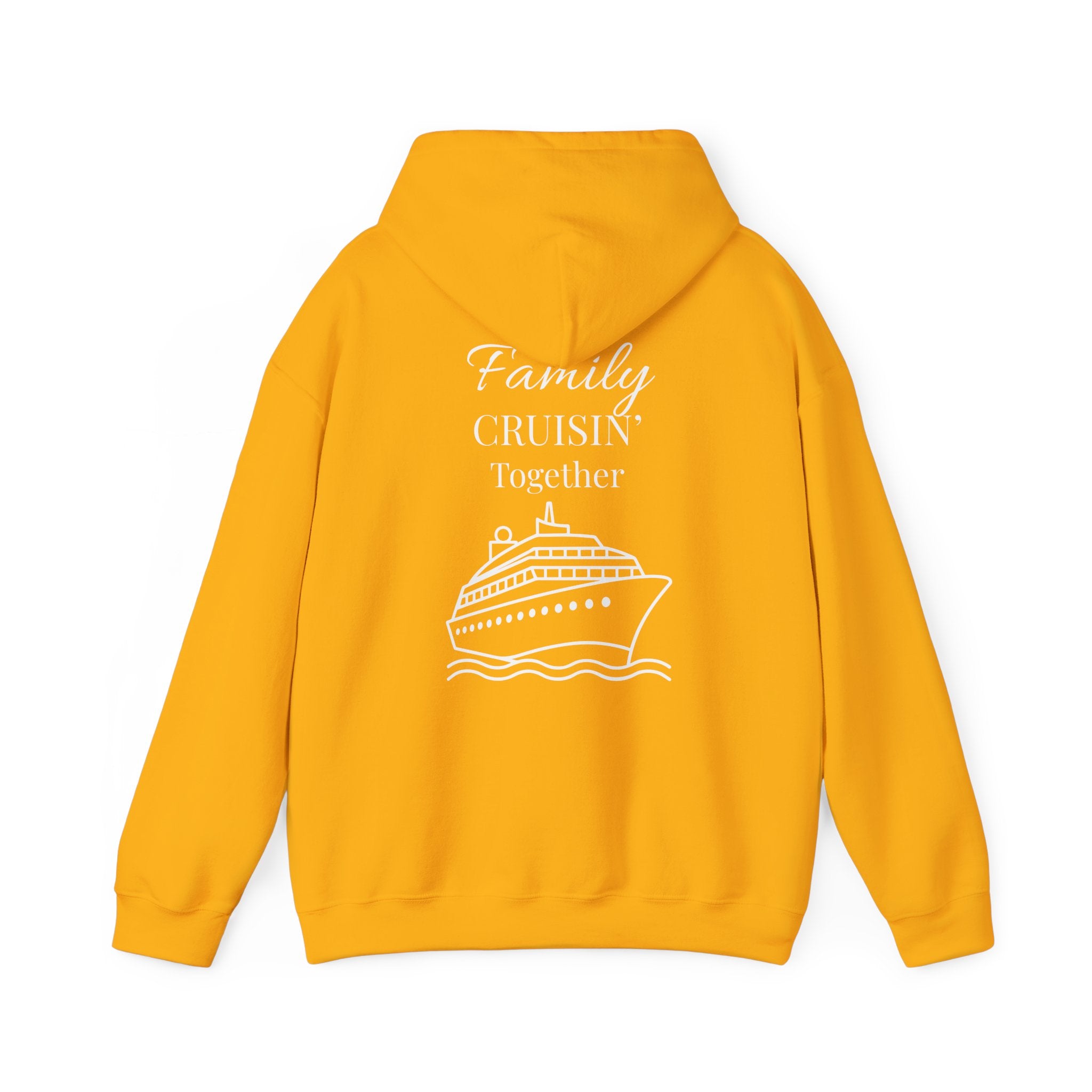 Cruise Family Hoodie – "Family Cruisin' Together" Graphic Hooded Sweatshirt