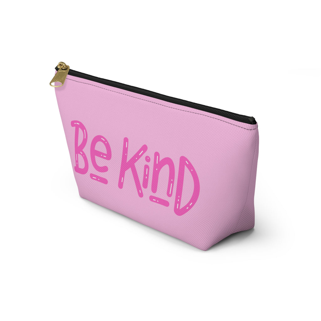 Be Kind Pink Accessory Pouch