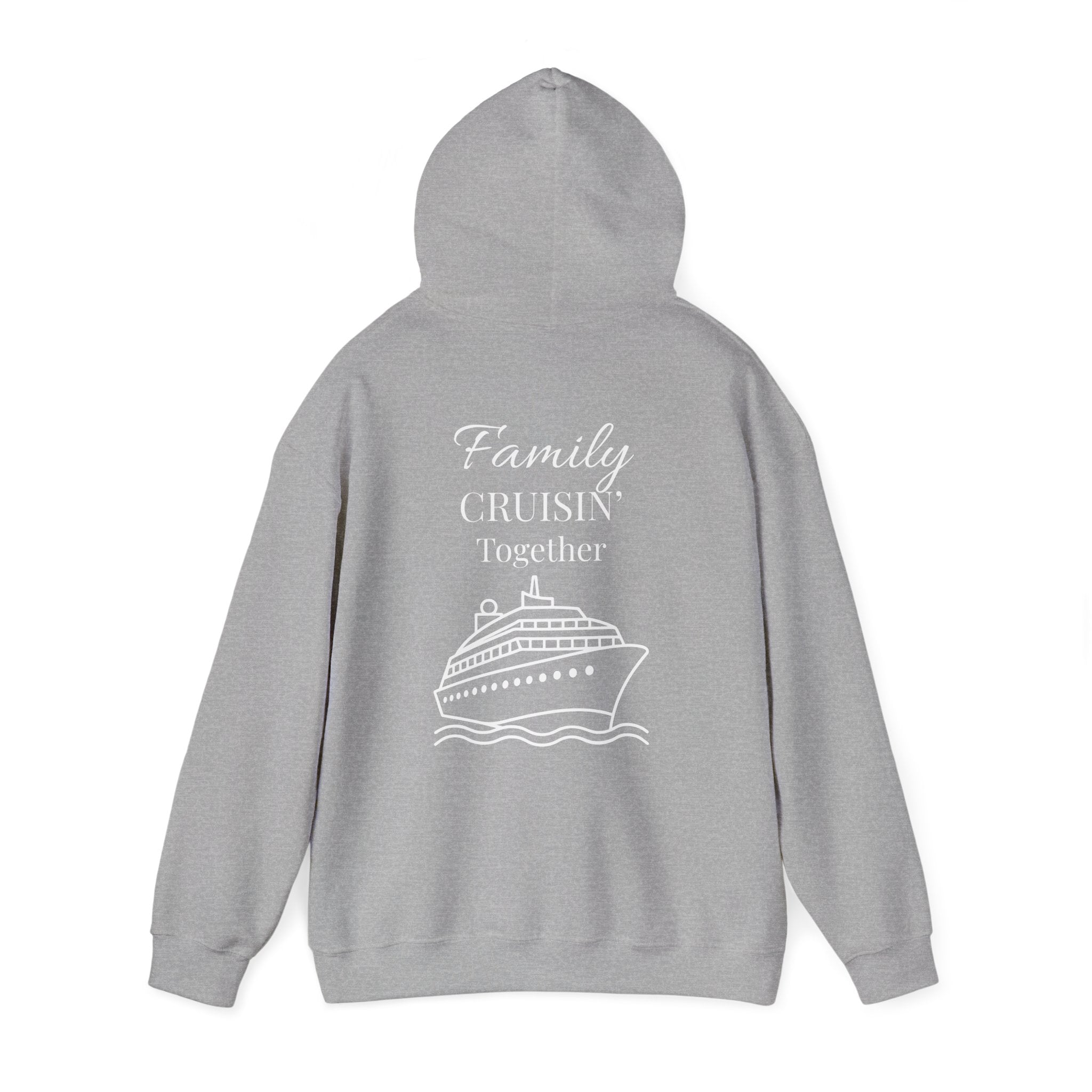 Cruise Family Hoodie – "Family Cruisin' Together" Graphic Hooded Sweatshirt