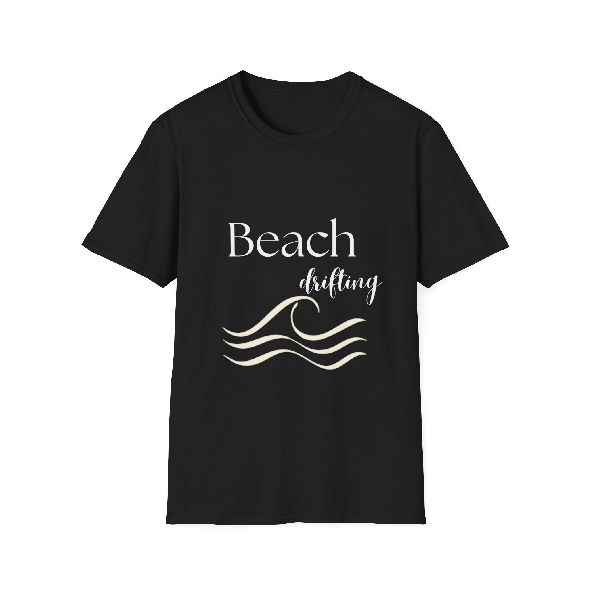 Beach Drifting T-Shirt — Coastal Wave Graphic Tee