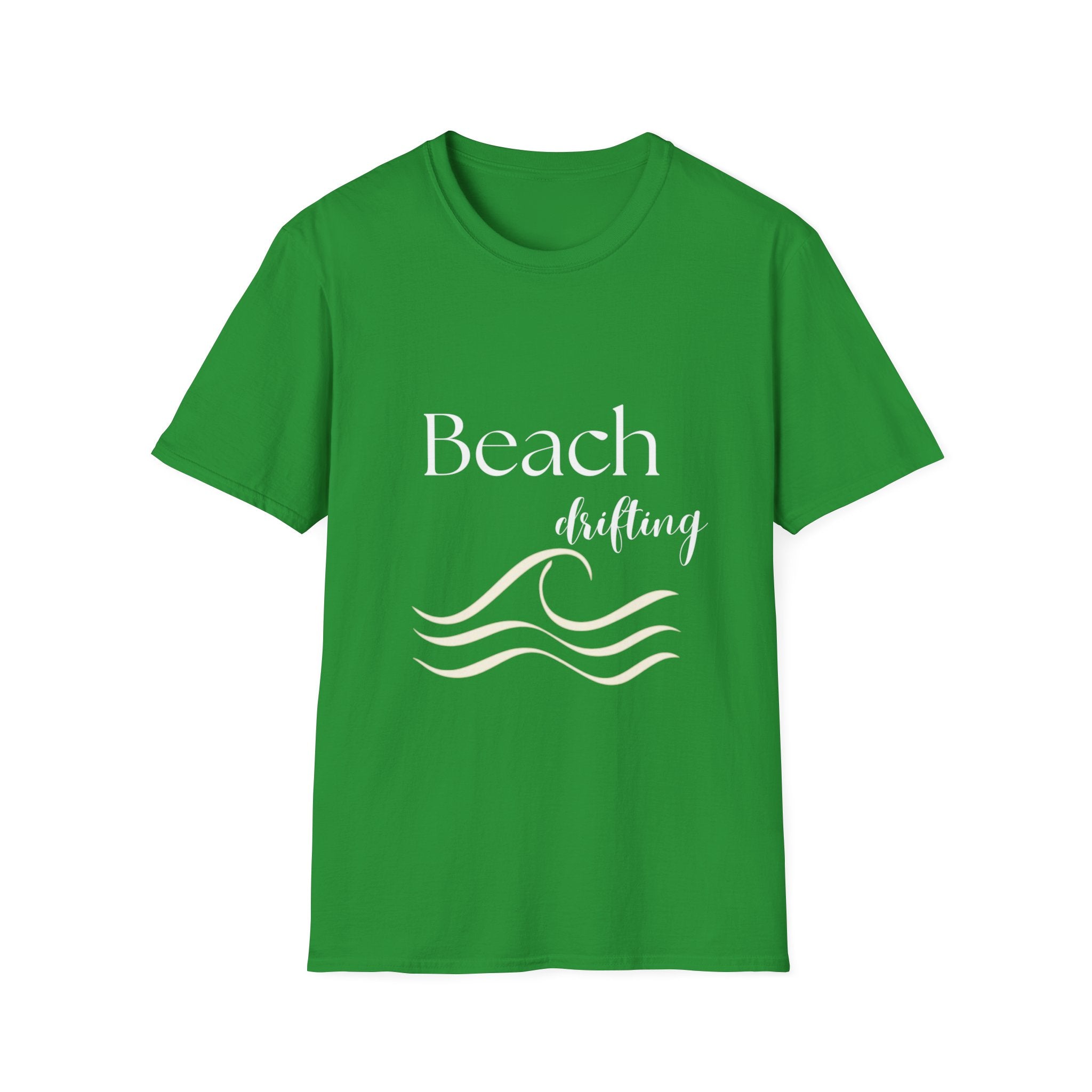 Beach Drifting T-Shirt — Coastal Wave Graphic Tee