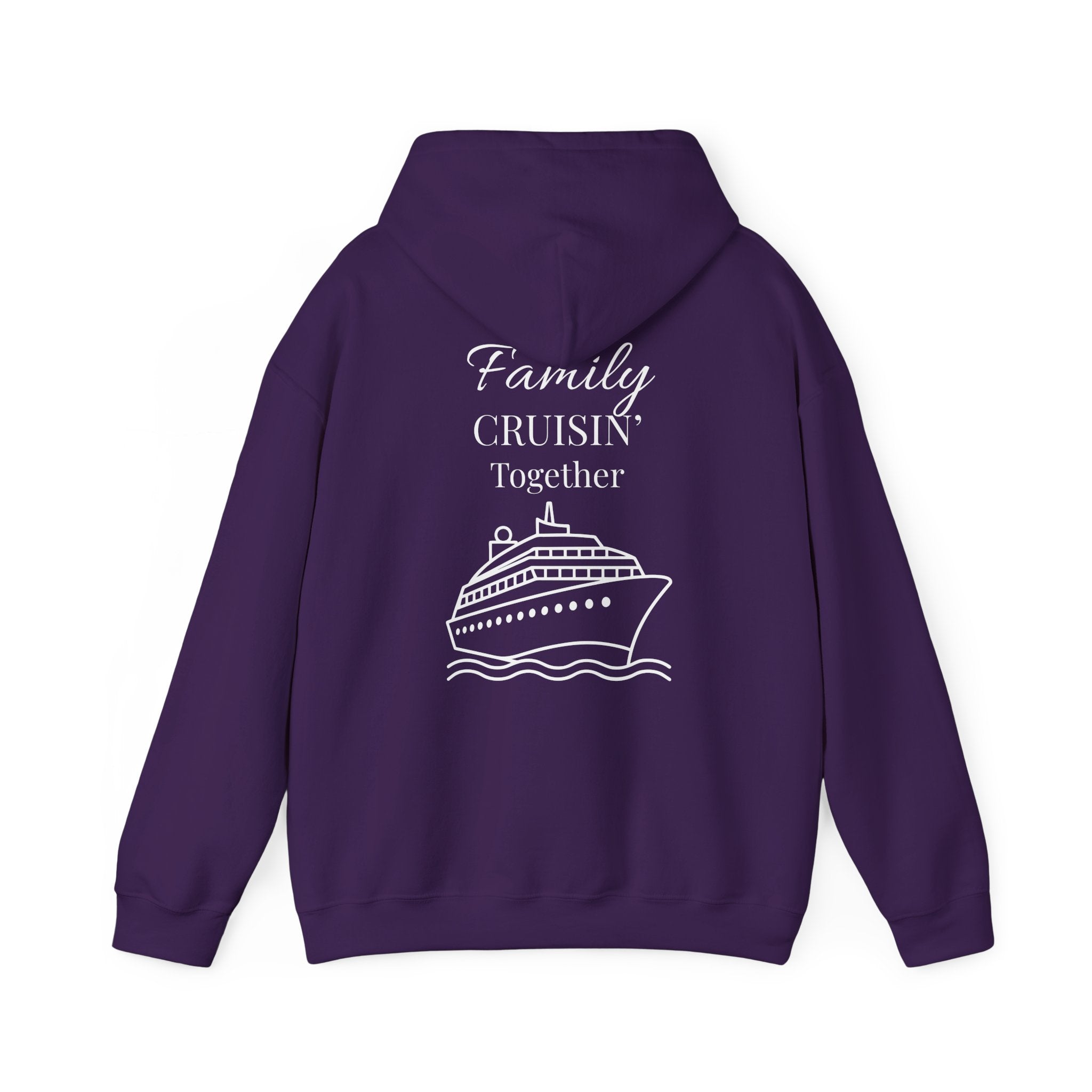 Cruise Family Hoodie – "Family Cruisin' Together" Graphic Hooded Sweatshirt