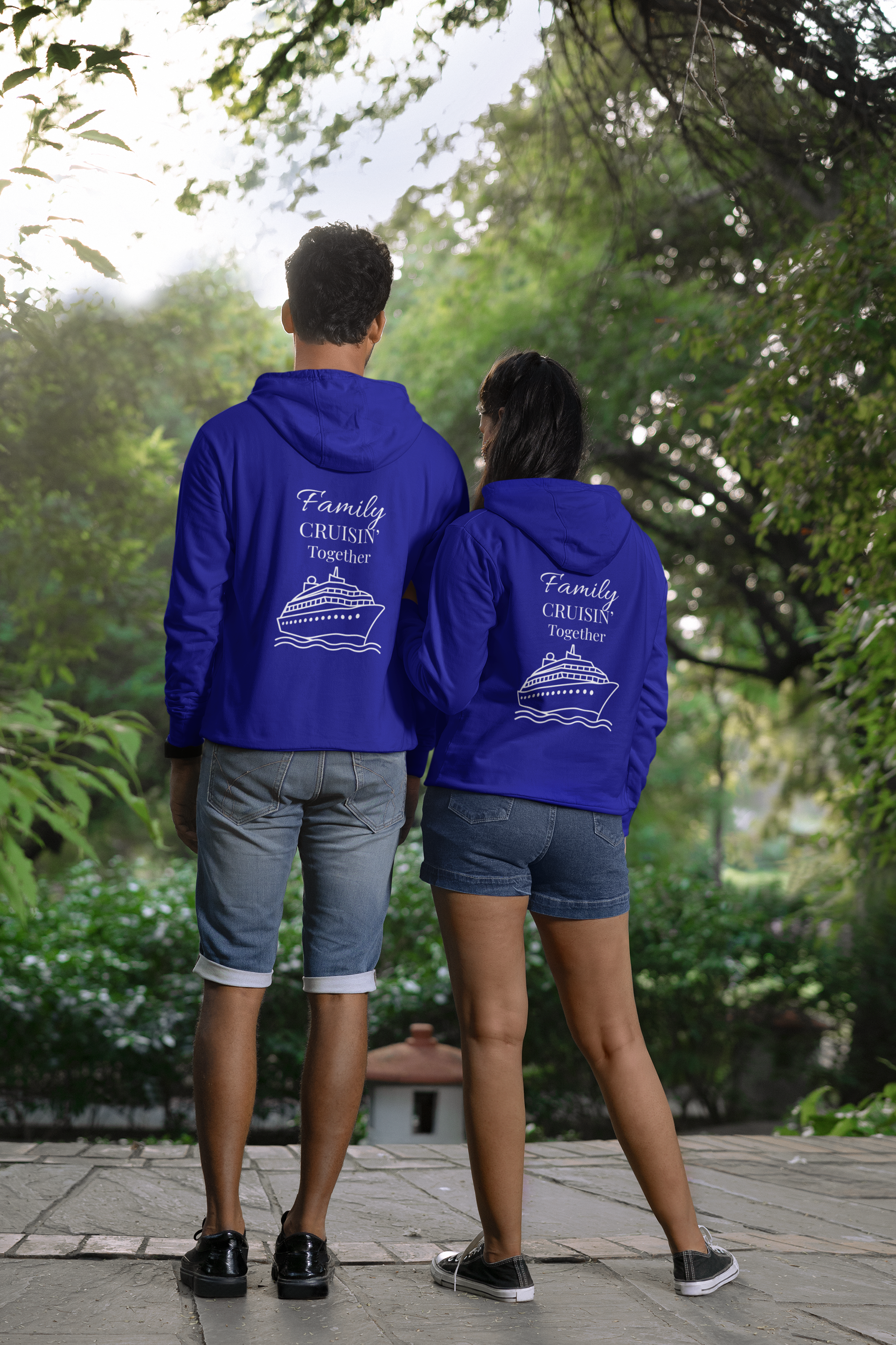 Cruise Family Hoodie – "Family Cruisin' Together" Graphic Hooded Sweatshirt