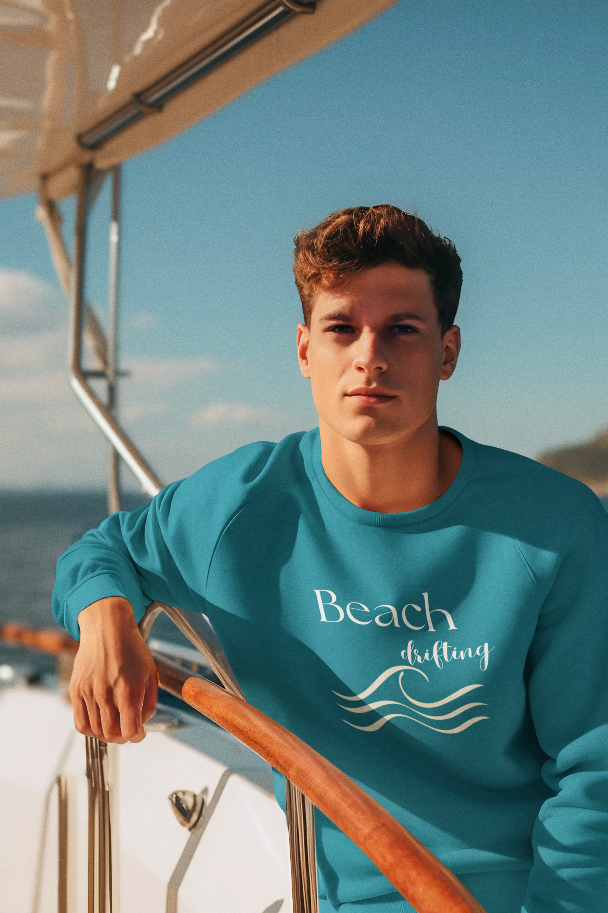 Beach Drifting Long Sleeve Tee