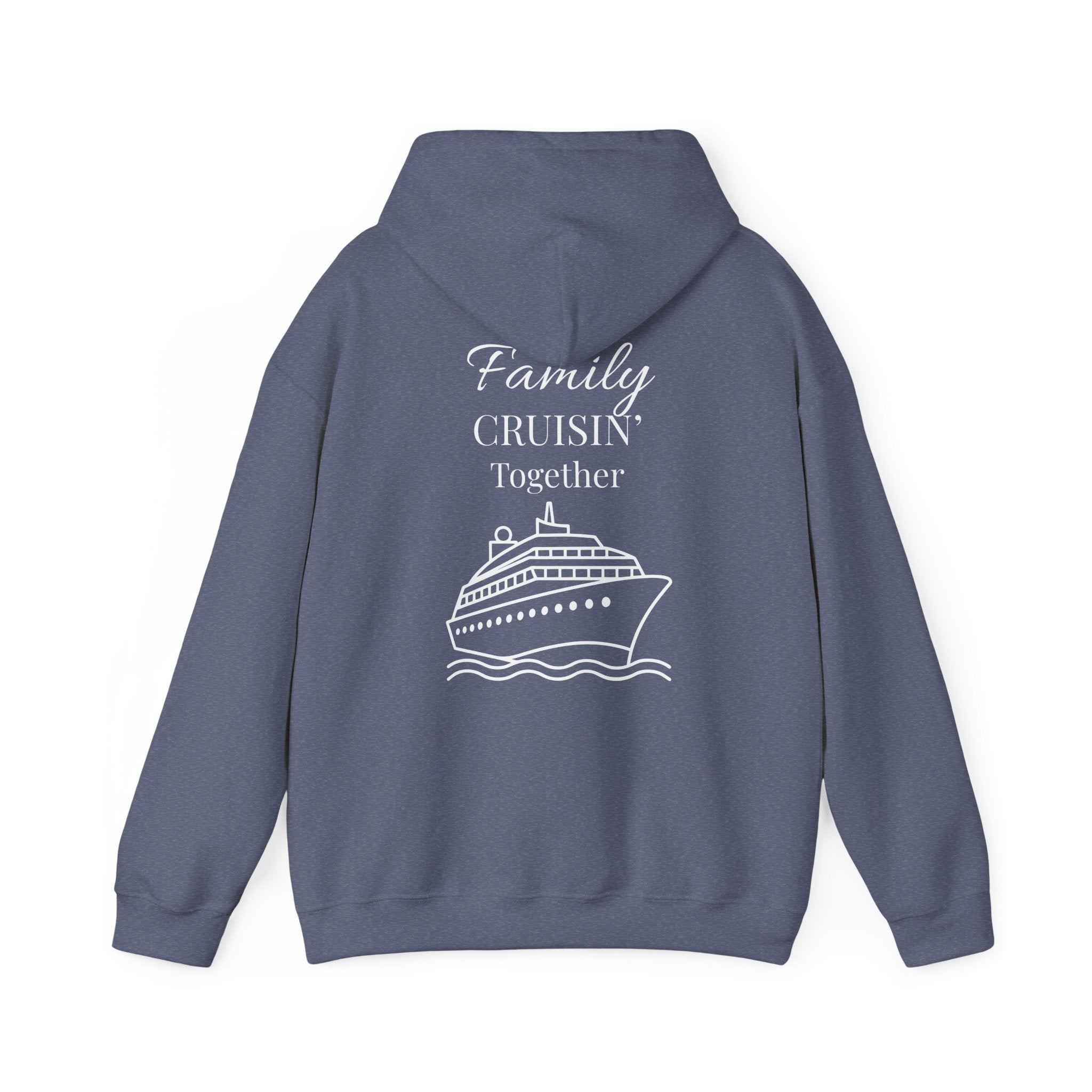 Cruise Family Hoodie – "Family Cruisin' Together" Graphic Hooded Sweatshirt
