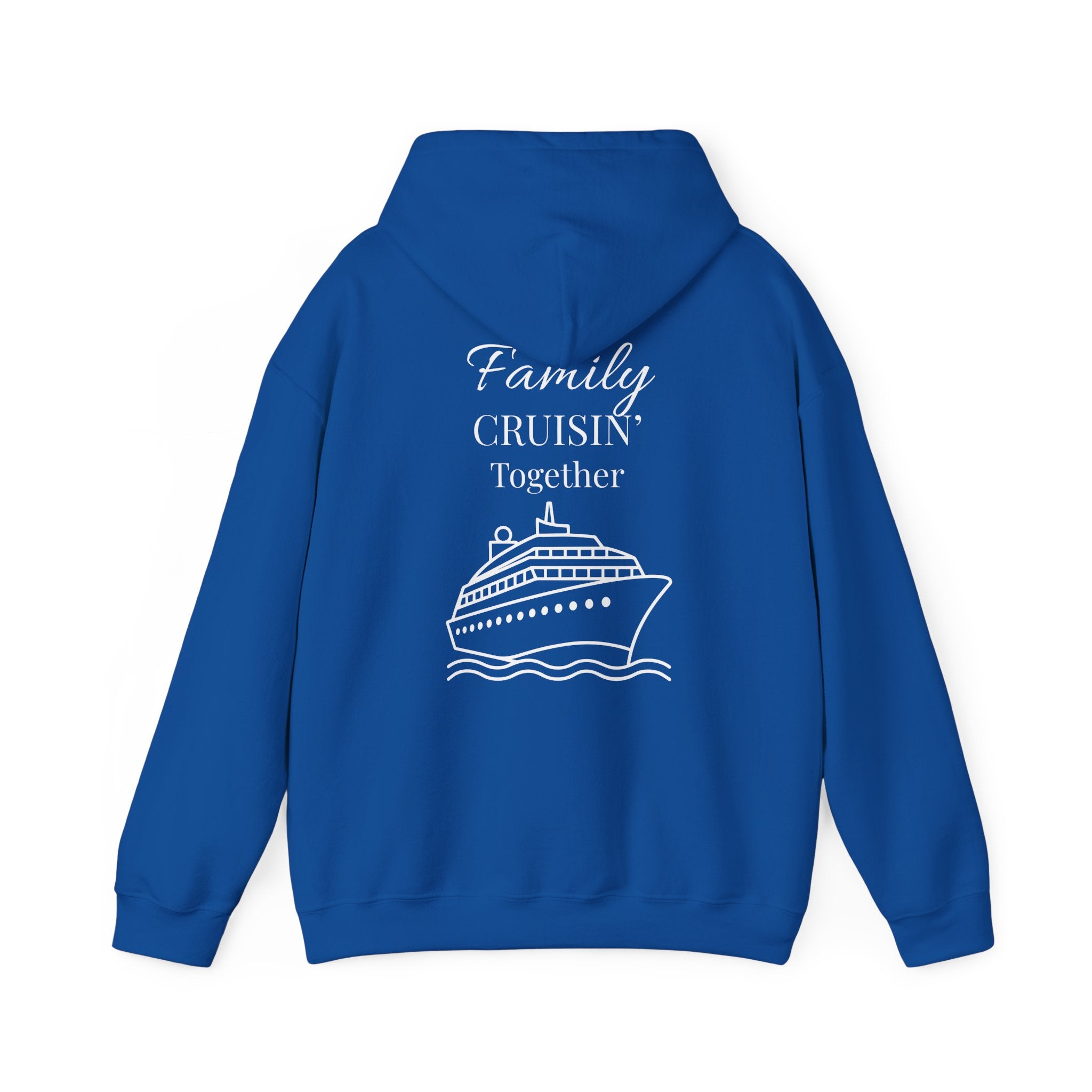 Cruise Family Hoodie – "Family Cruisin' Together" Graphic Hooded Sweatshirt