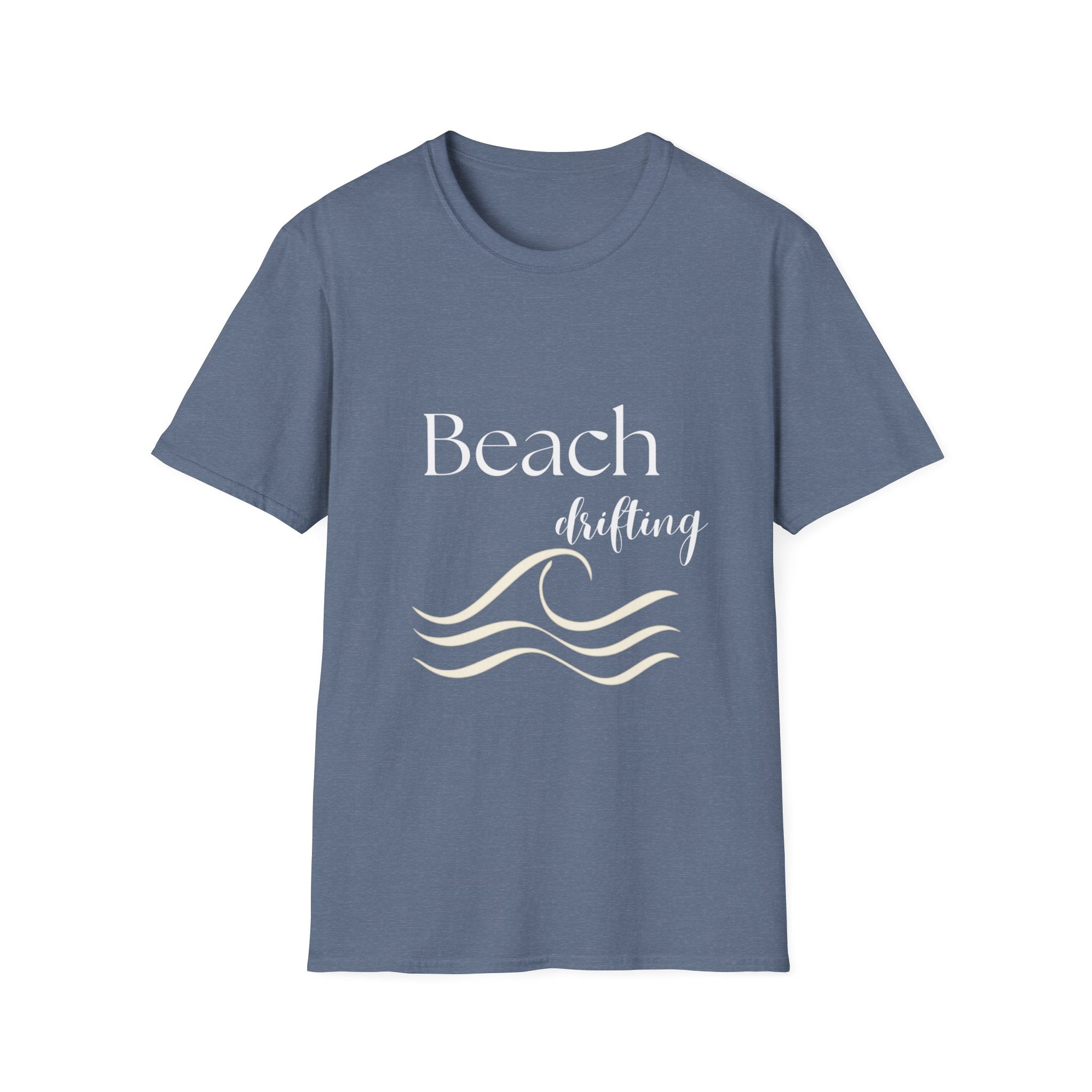 Beach Drifting T-Shirt — Coastal Wave Graphic Tee