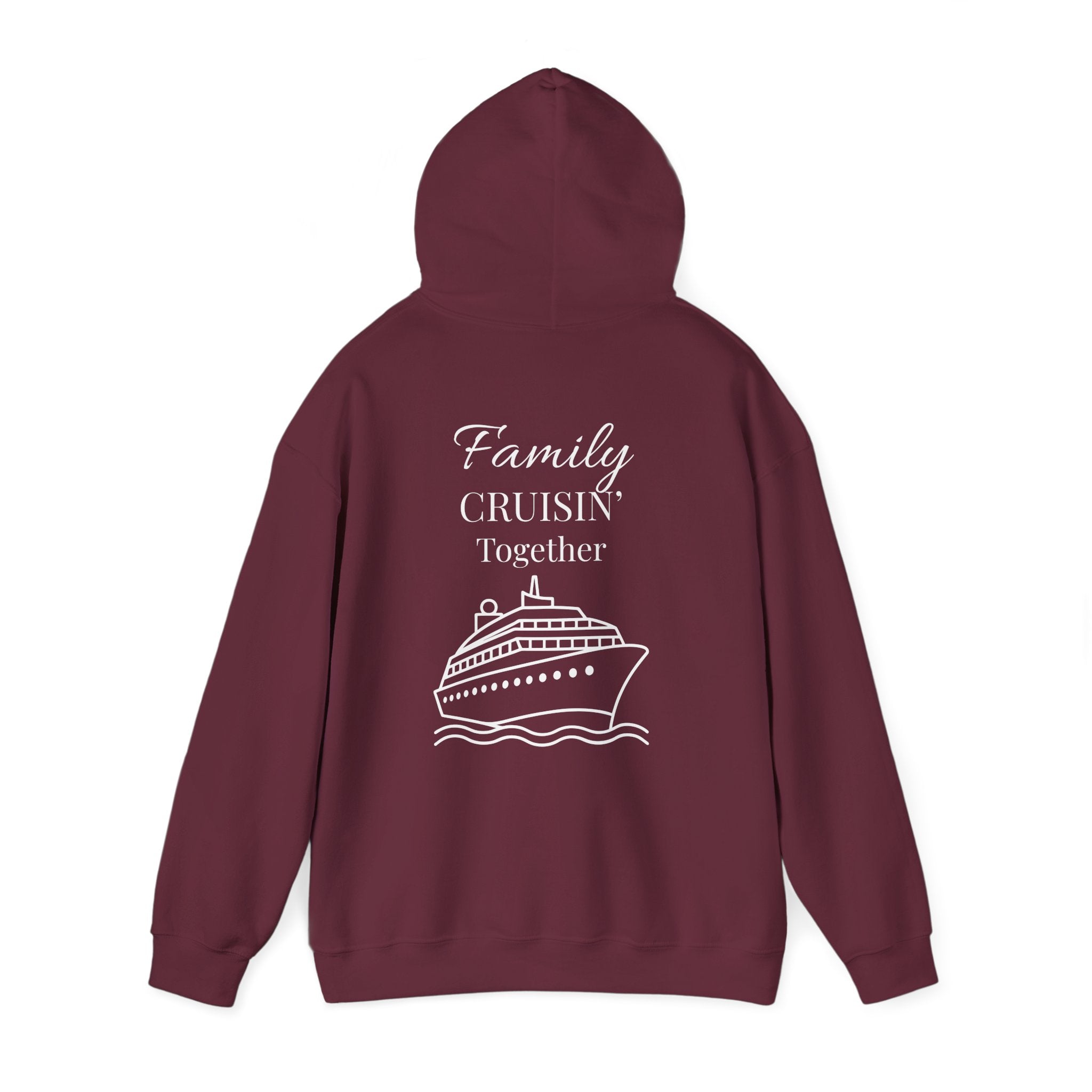 Cruise Family Hoodie – "Family Cruisin' Together" Graphic Hooded Sweatshirt