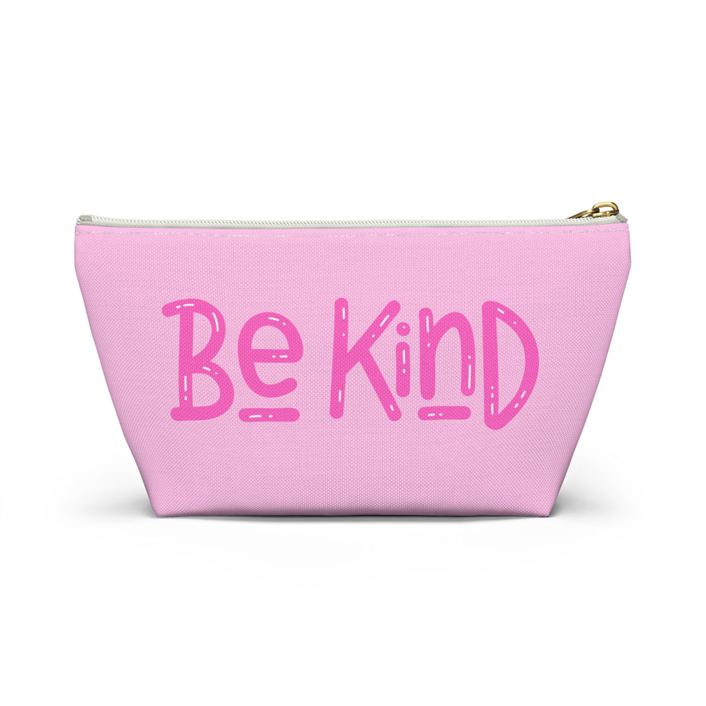 Be Kind Pink Accessory Pouch