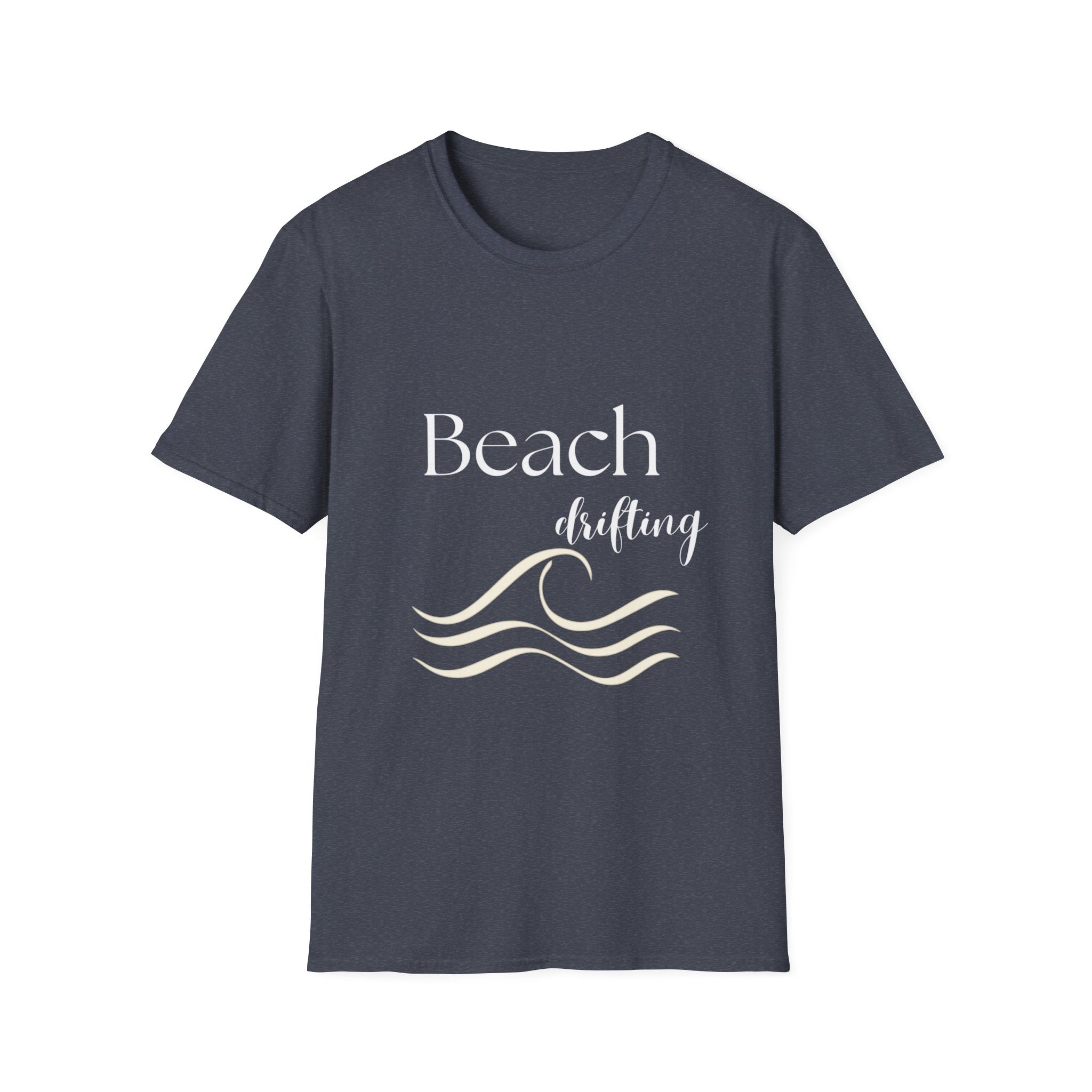 Beach Drifting T-Shirt — Coastal Wave Graphic Tee
