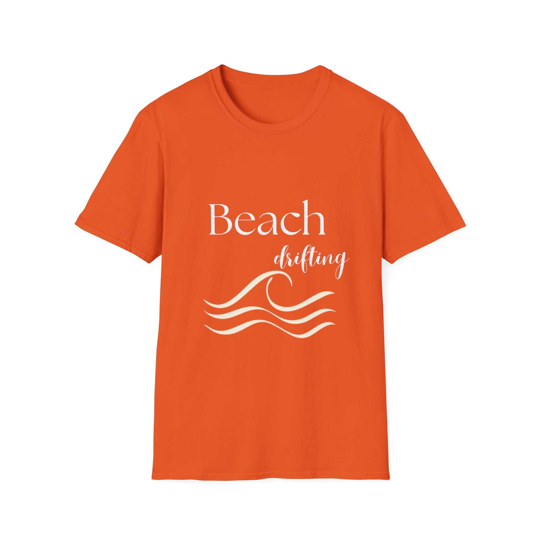 Beach Drifting T-Shirt — Coastal Wave Graphic Tee