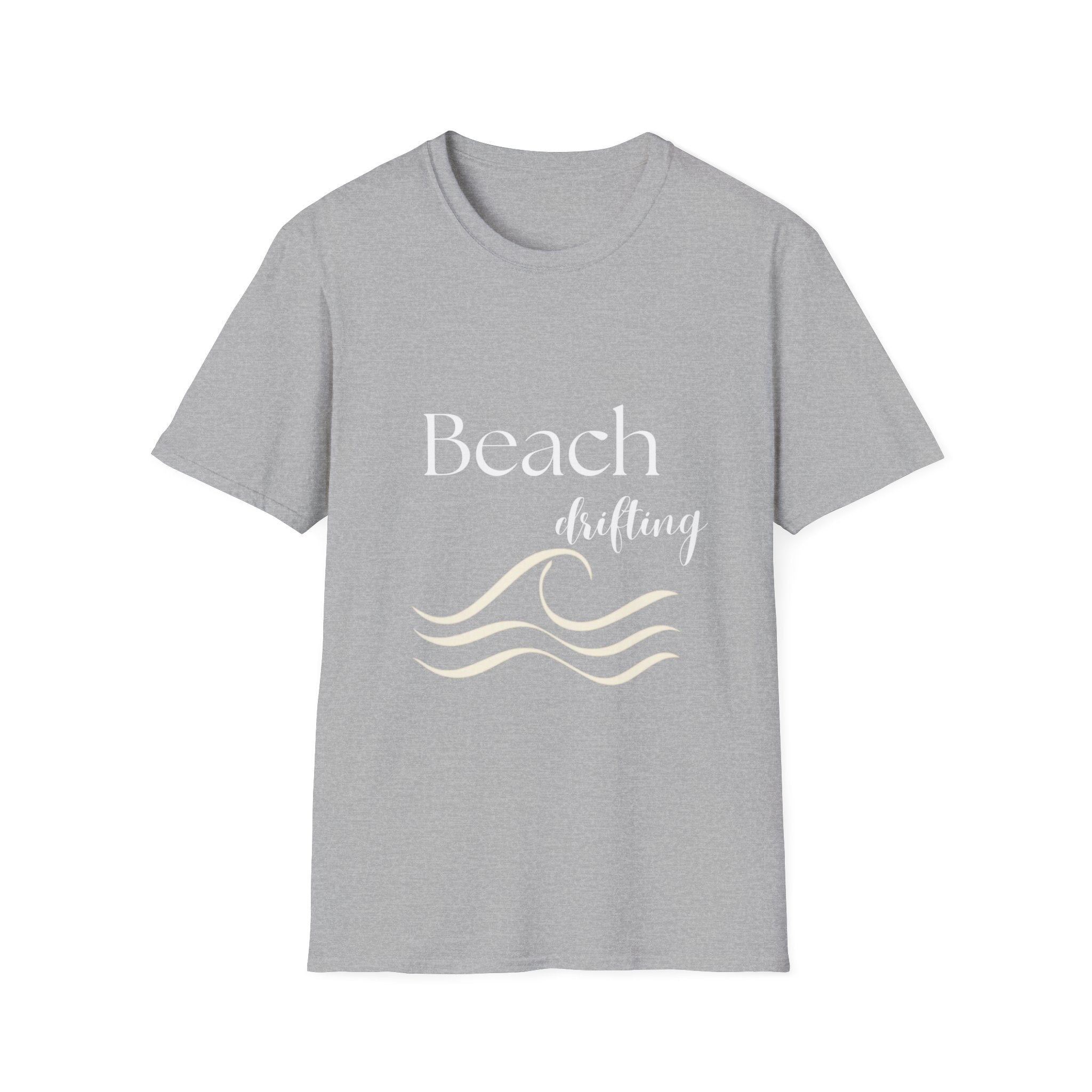 Beach Drifting T-Shirt — Coastal Wave Graphic Tee
