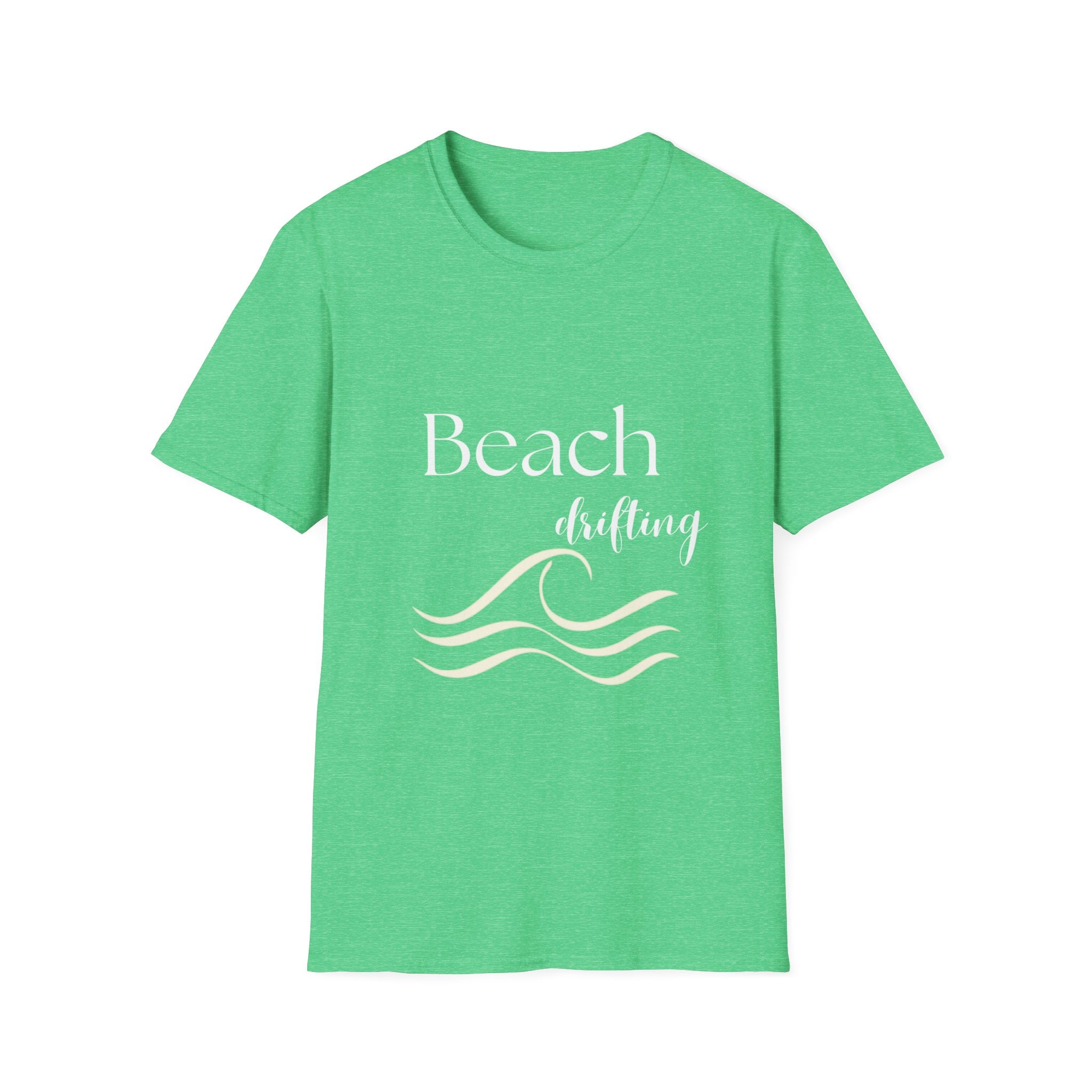Beach Drifting T-Shirt — Coastal Wave Graphic Tee