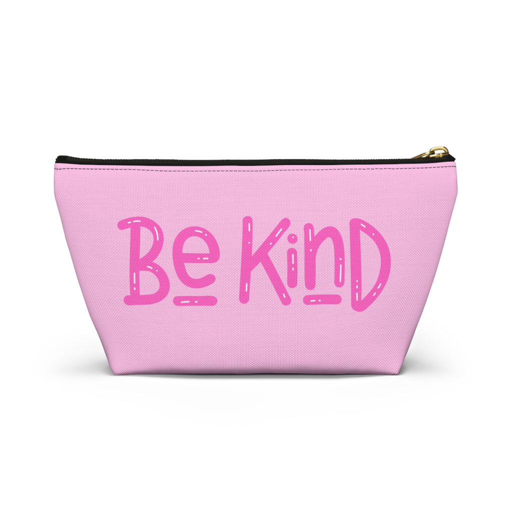Be Kind Pink Accessory Pouch