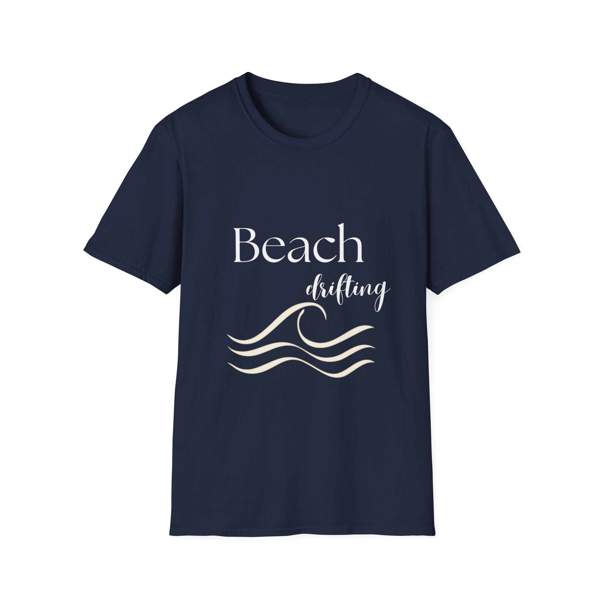Beach Drifting T-Shirt — Coastal Wave Graphic Tee