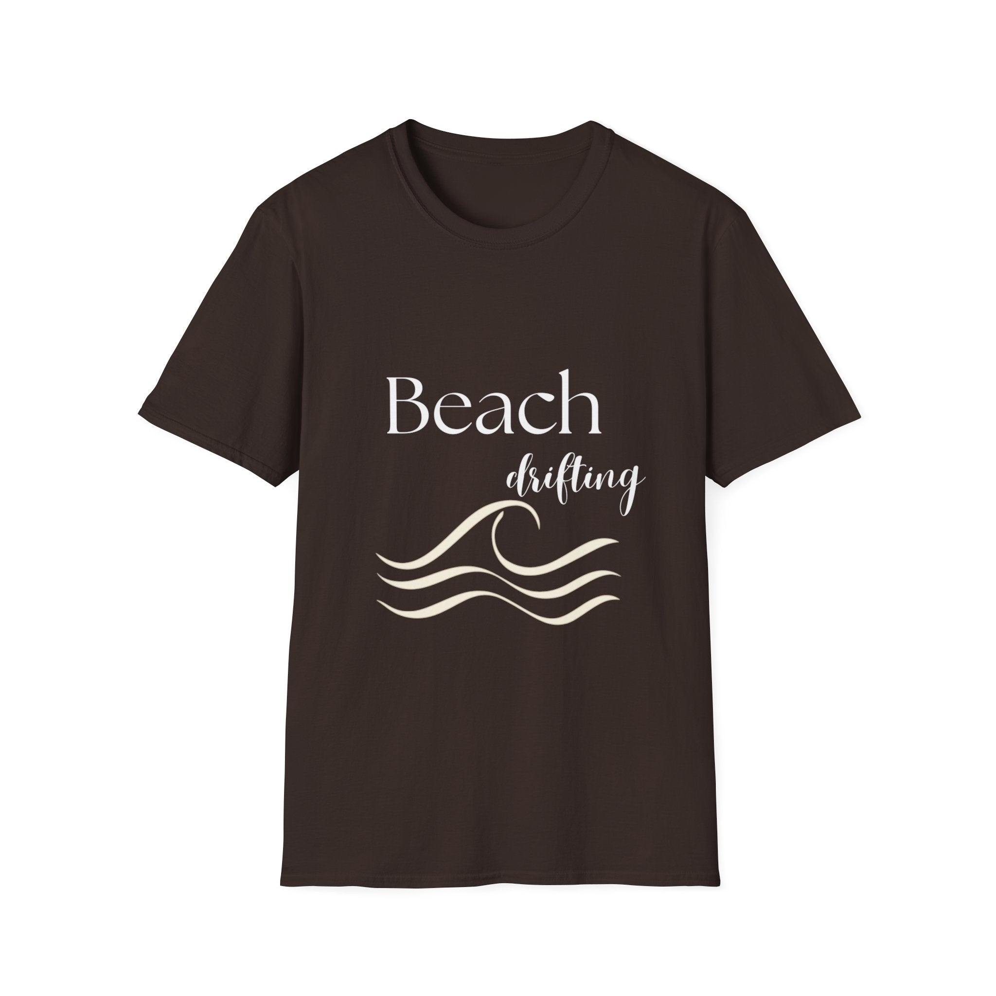 Beach Drifting T-Shirt — Coastal Wave Graphic Tee