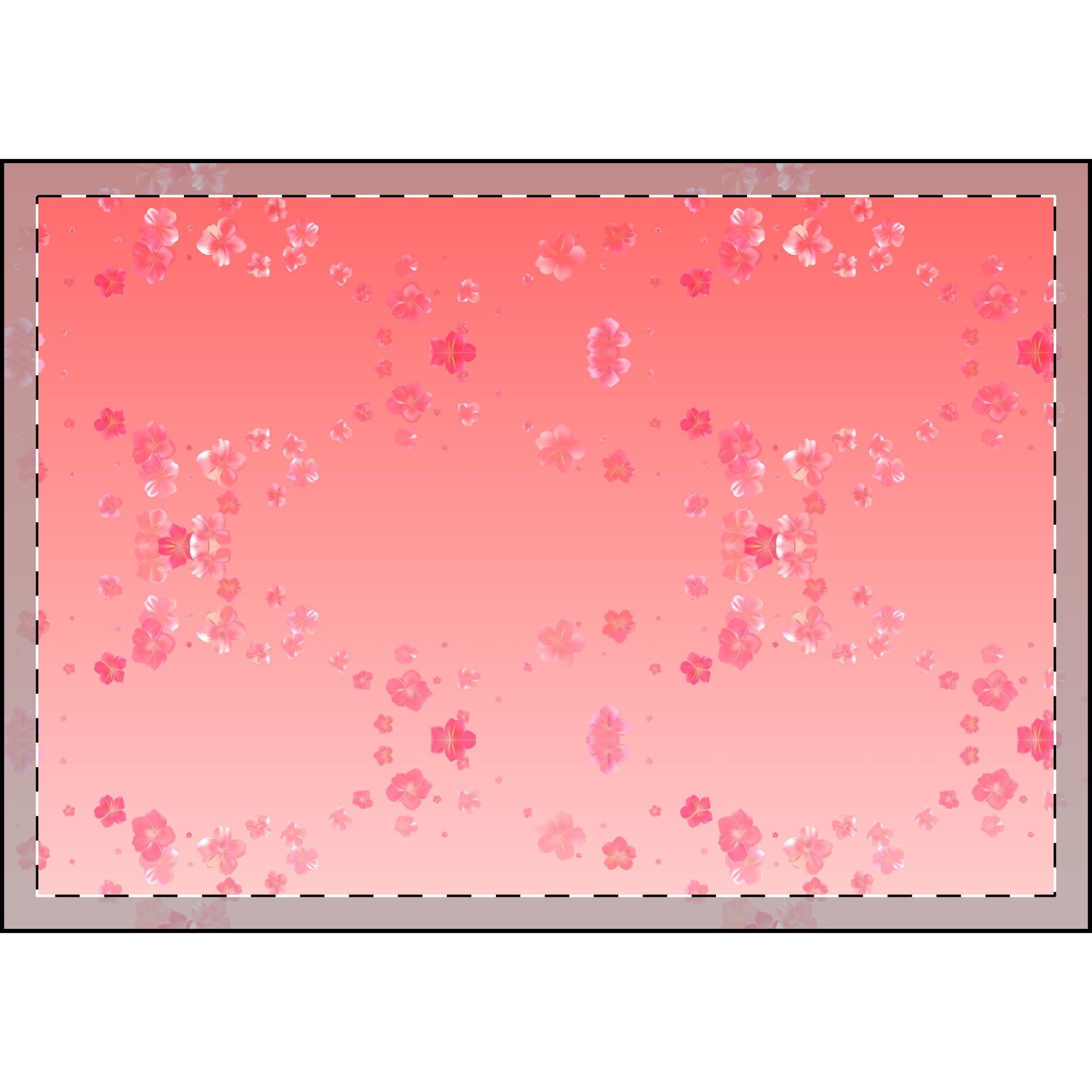 Cherry Blossom Velveteen Plush Blanket — Soft Pink Floral Throw for Cozy Home, Gifts & Spring Decor