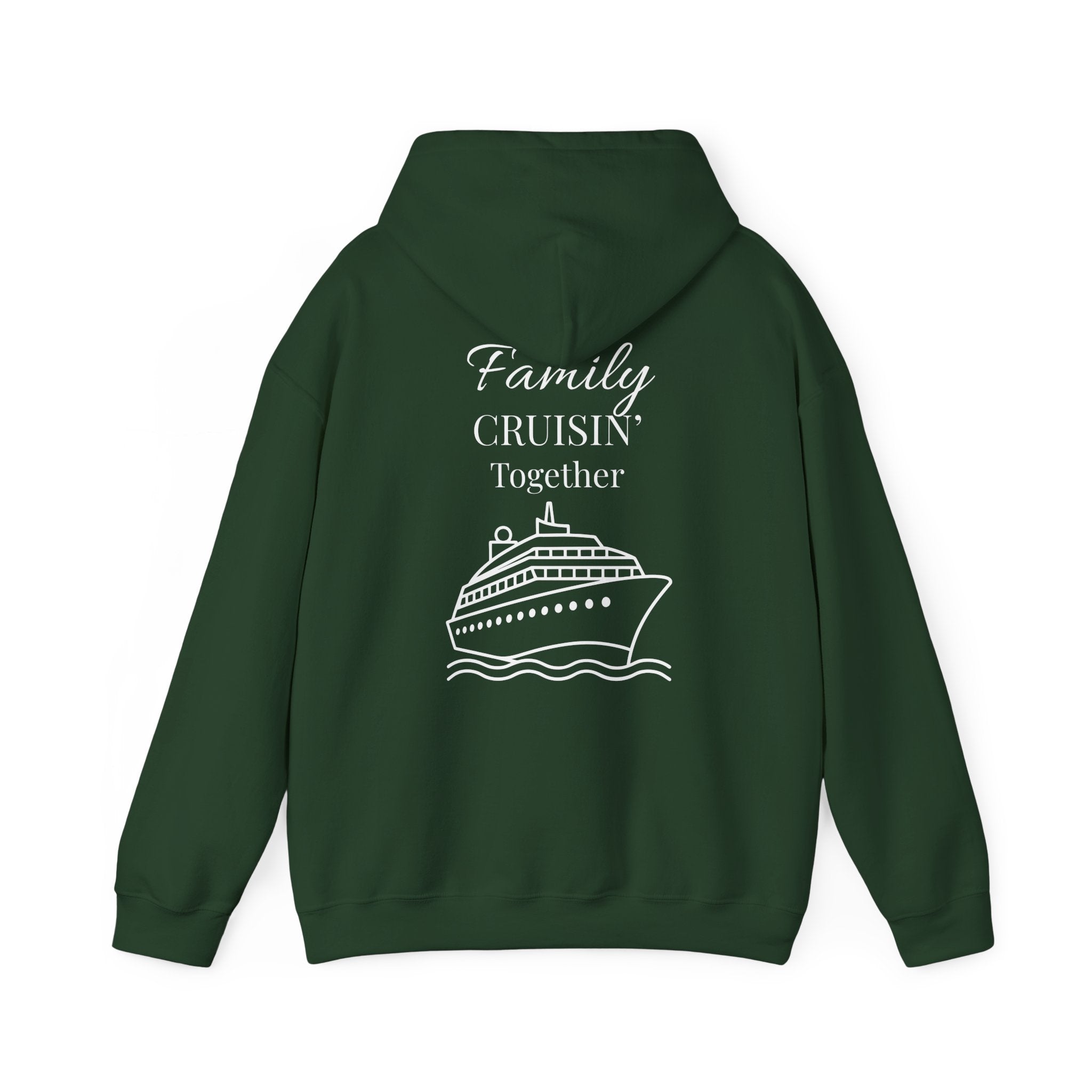 Cruise Family Hoodie – "Family Cruisin' Together" Graphic Hooded Sweatshirt