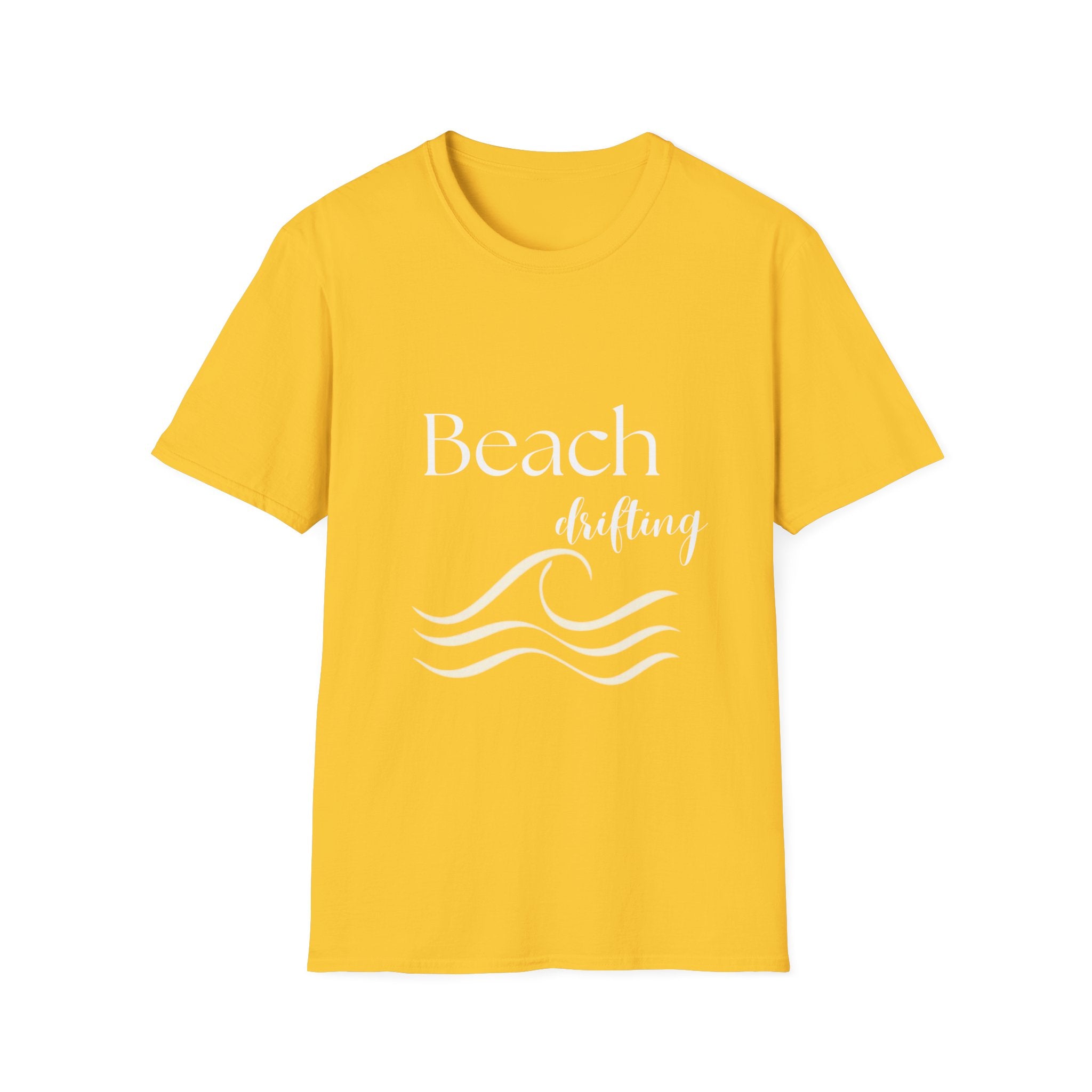 Beach Drifting T-Shirt — Coastal Wave Graphic Tee