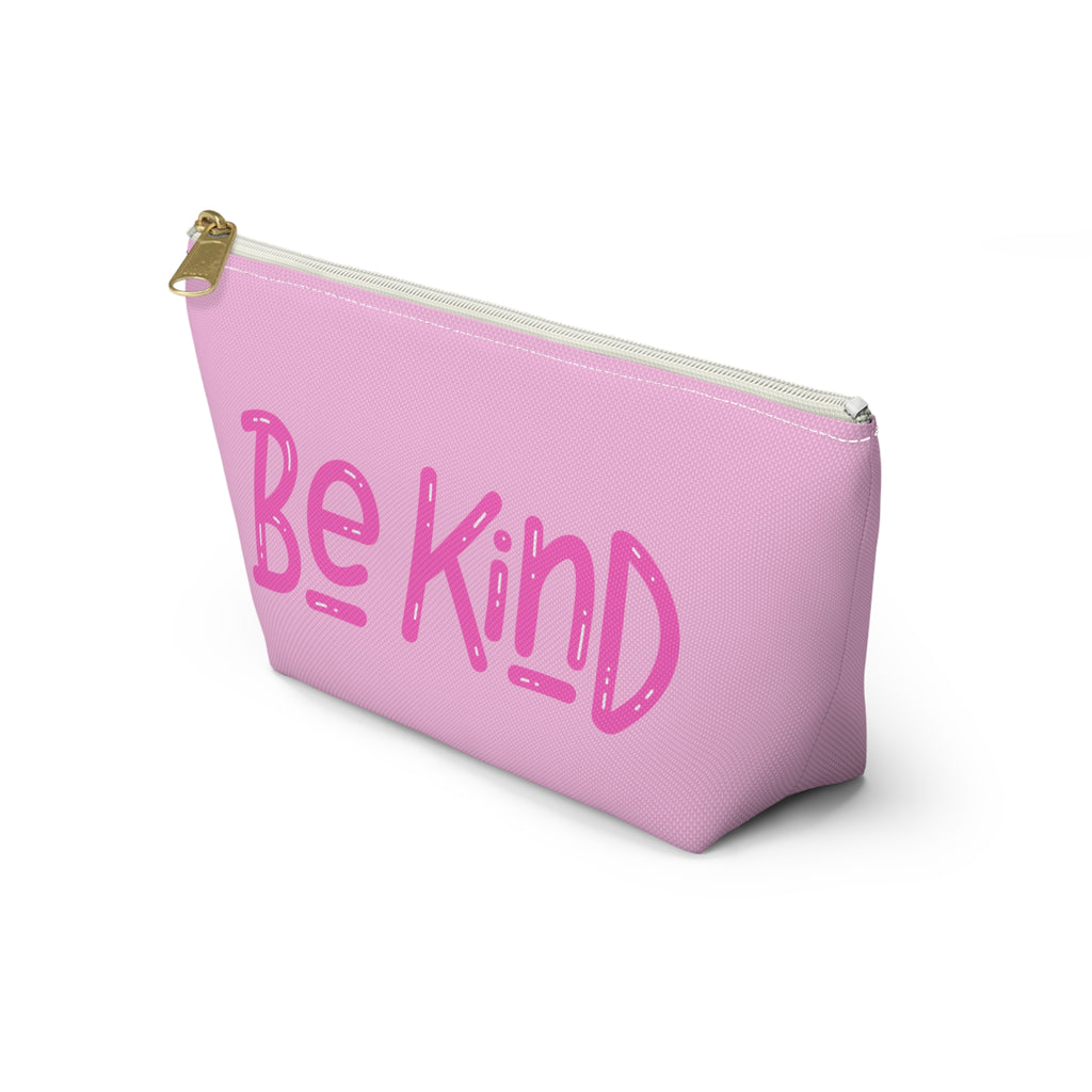 Be Kind Pink Accessory Pouch