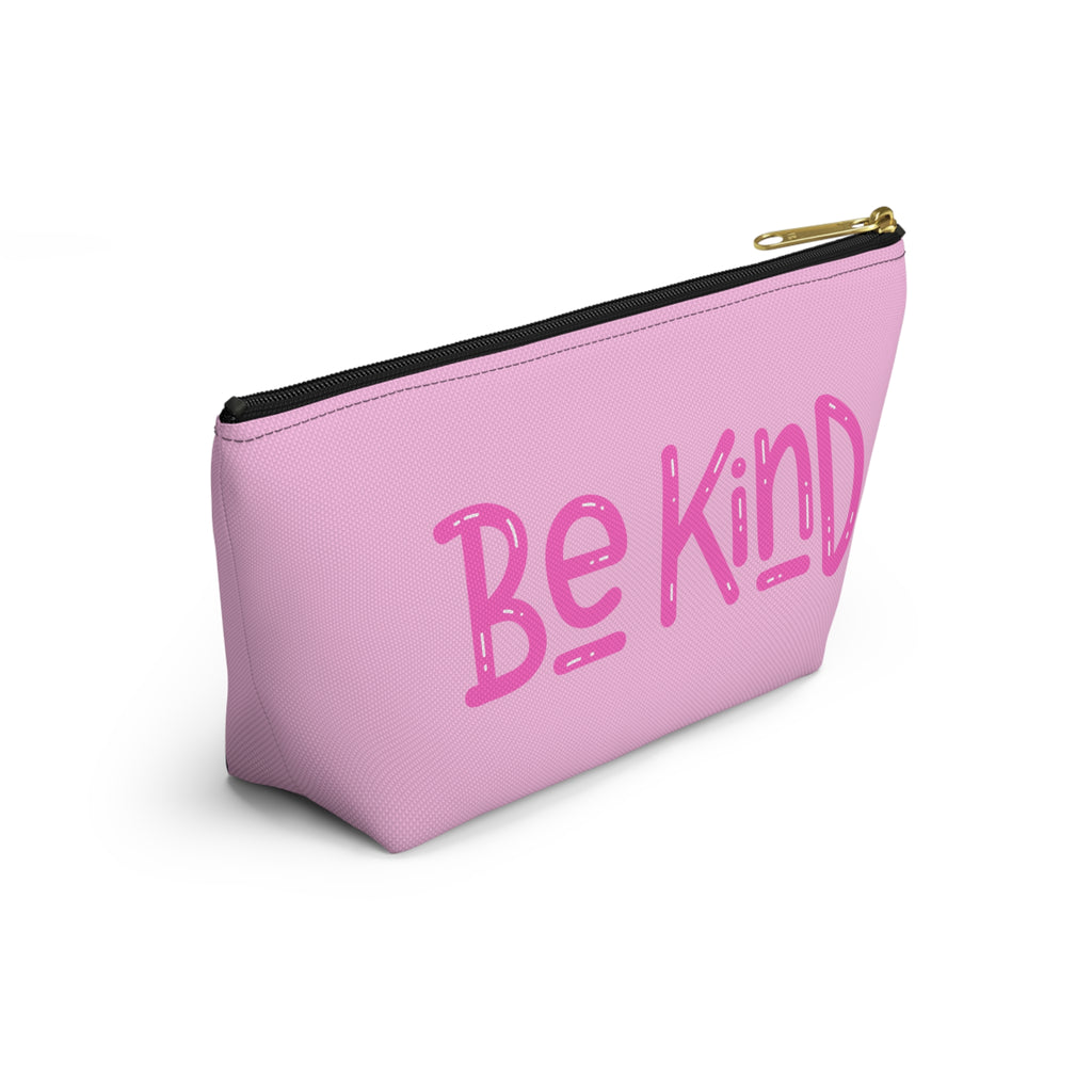 Be Kind Pink Accessory Pouch
